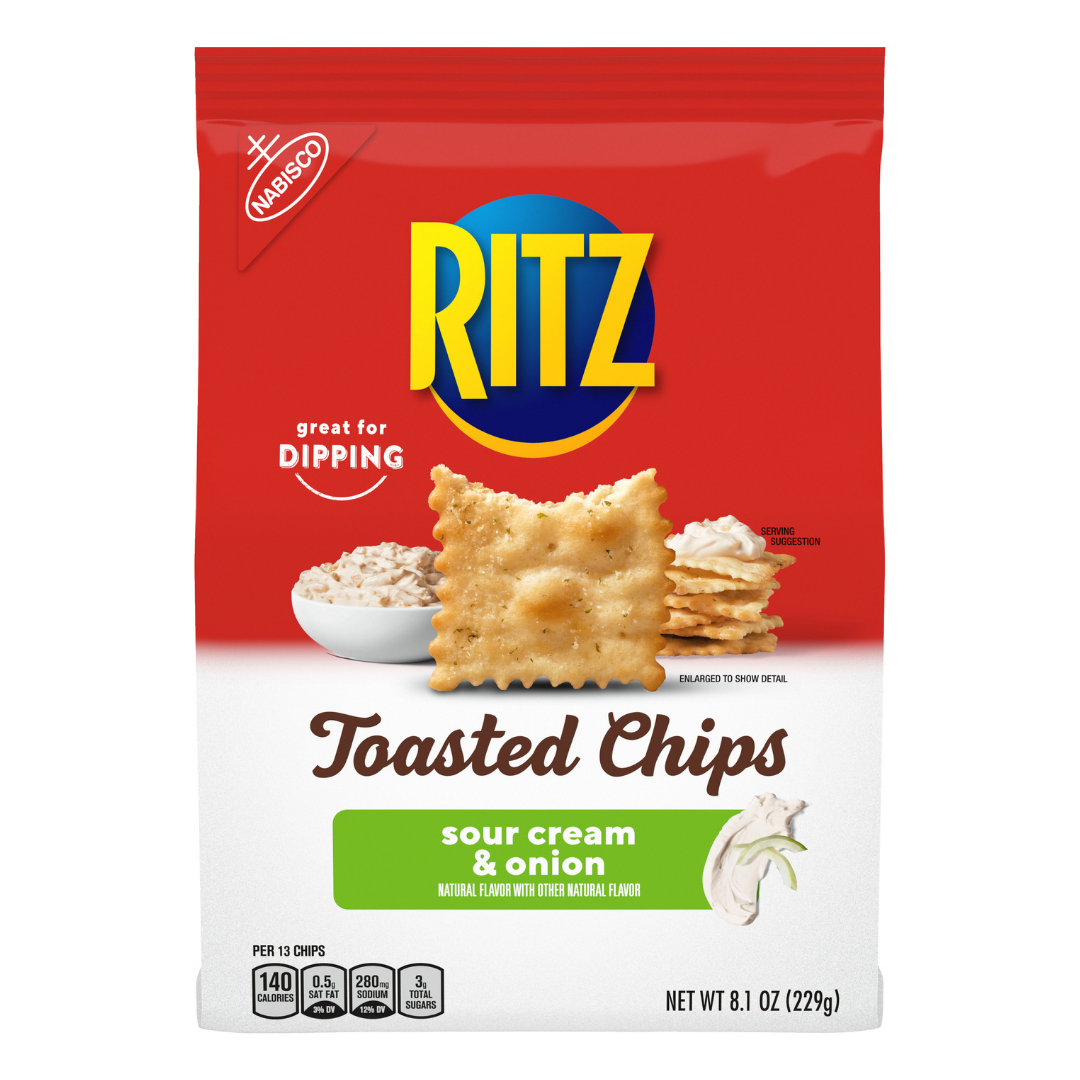 Ritz Toasted Chips Sour Cream Flavor (8.1oz) DestGlow