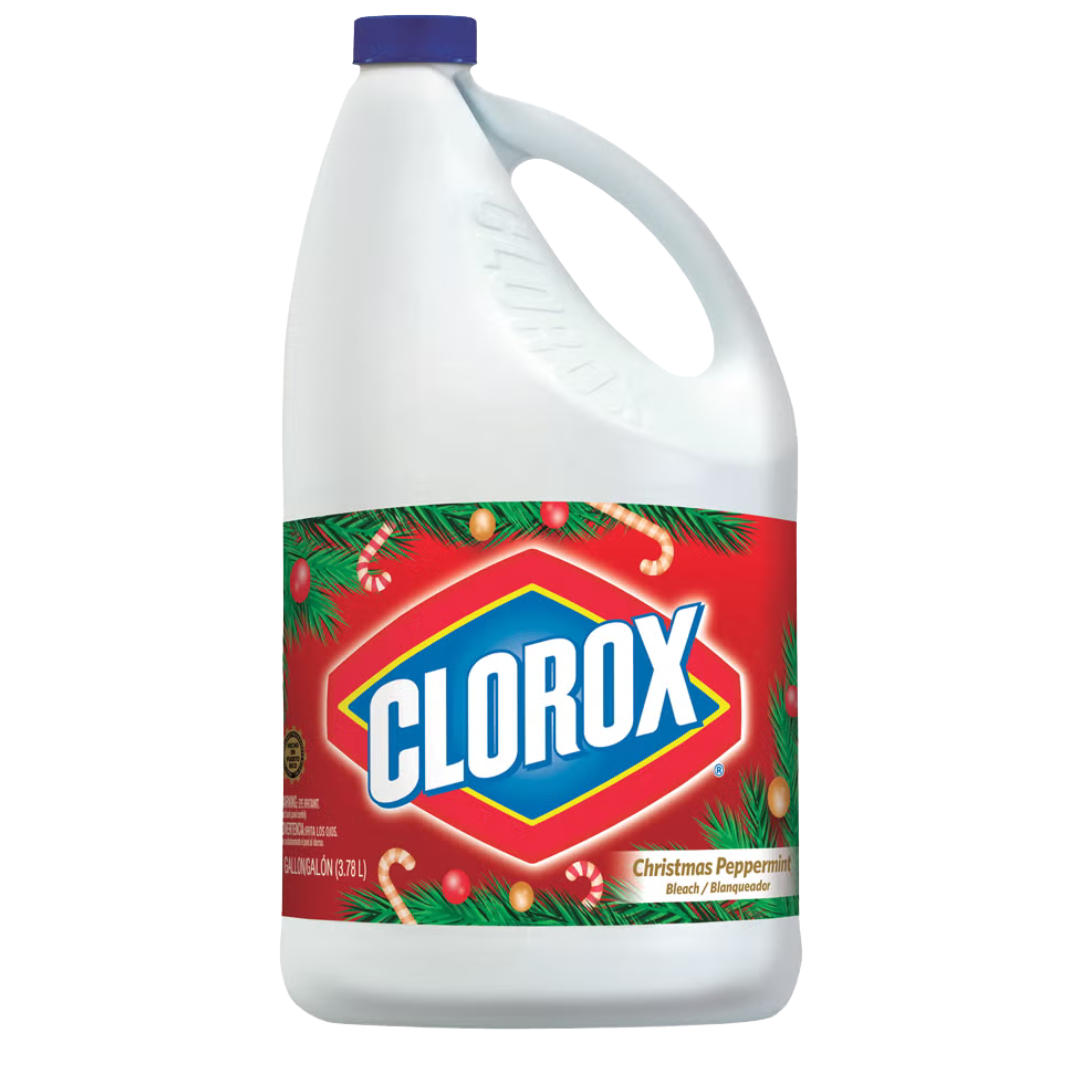 Clorox Disinfecting Bleach Xmas Peppermint (128oz) DestGlow