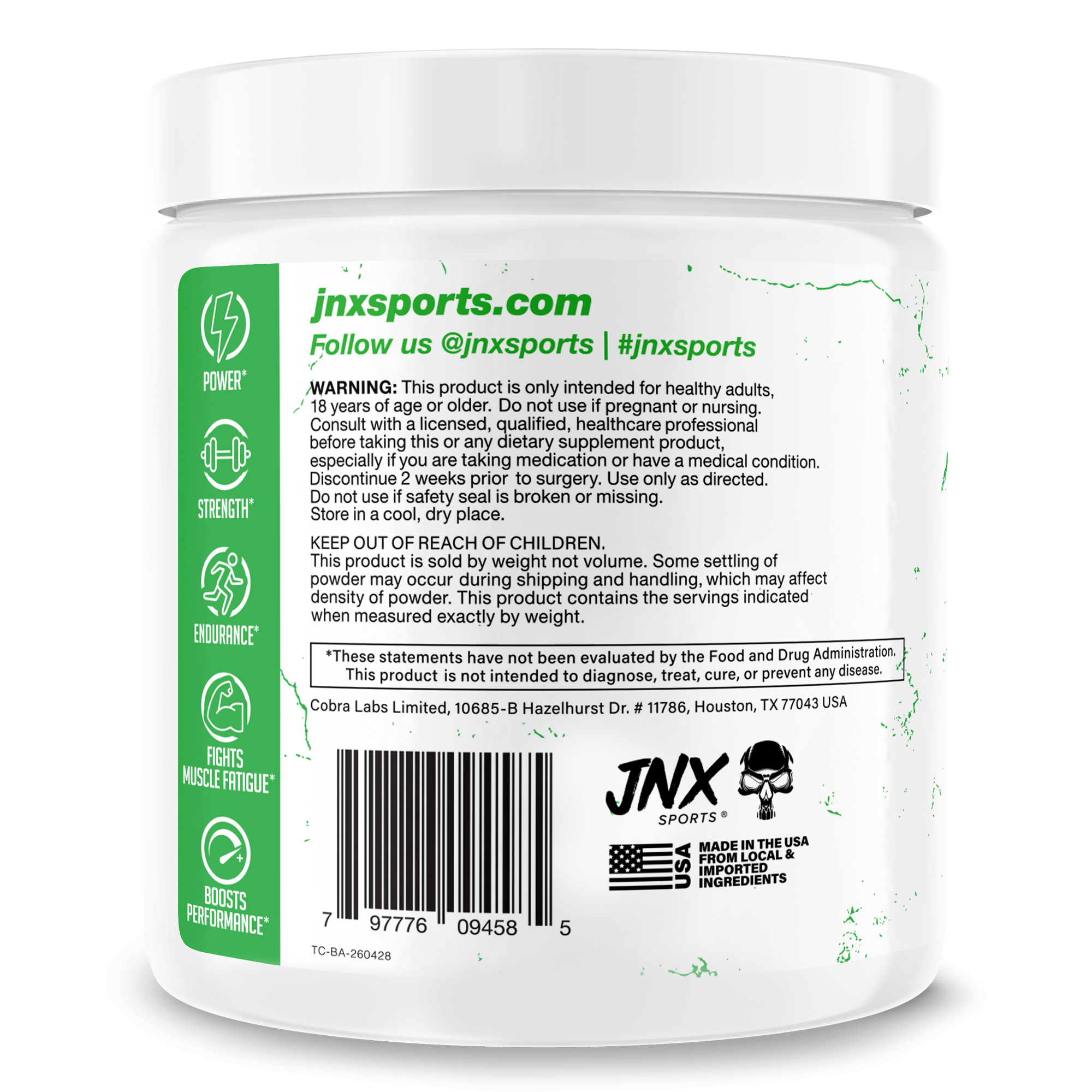 The Curse! Beta Alanine by JNX Sports