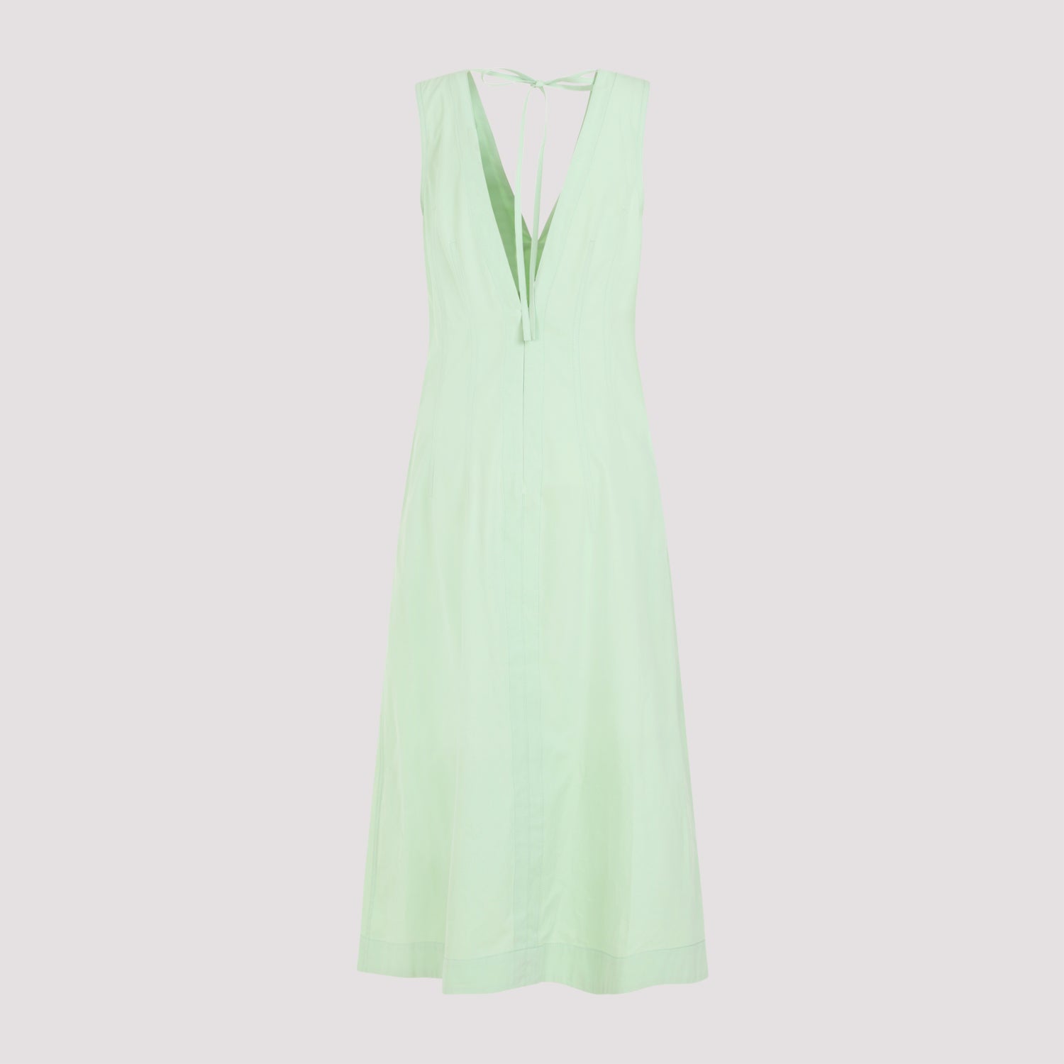 Bottega Veneta Compact Cotton Midi Dress Women DestGlow