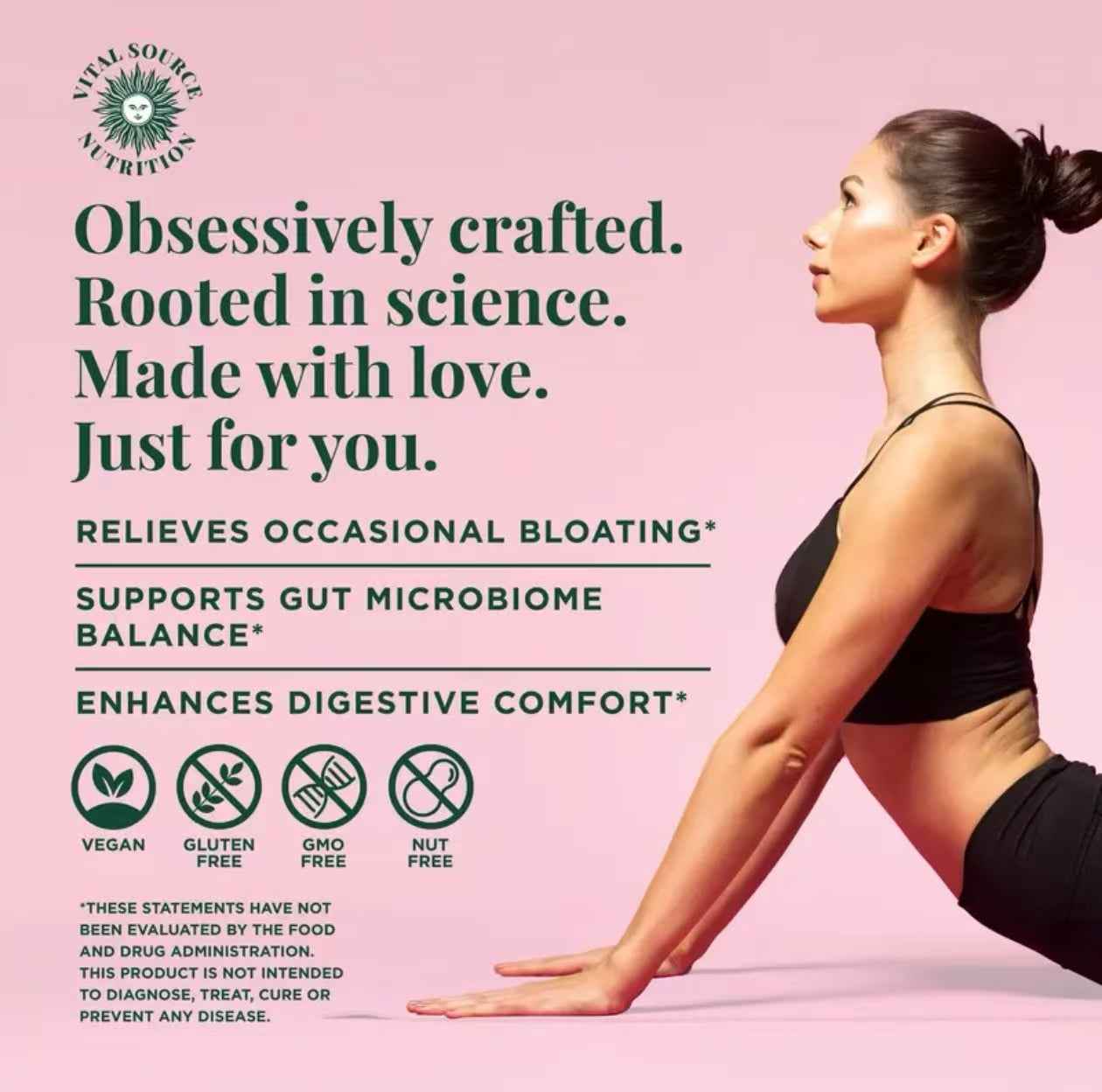 Debloat Support Capsules -AiRi- Vital Source Nutrition