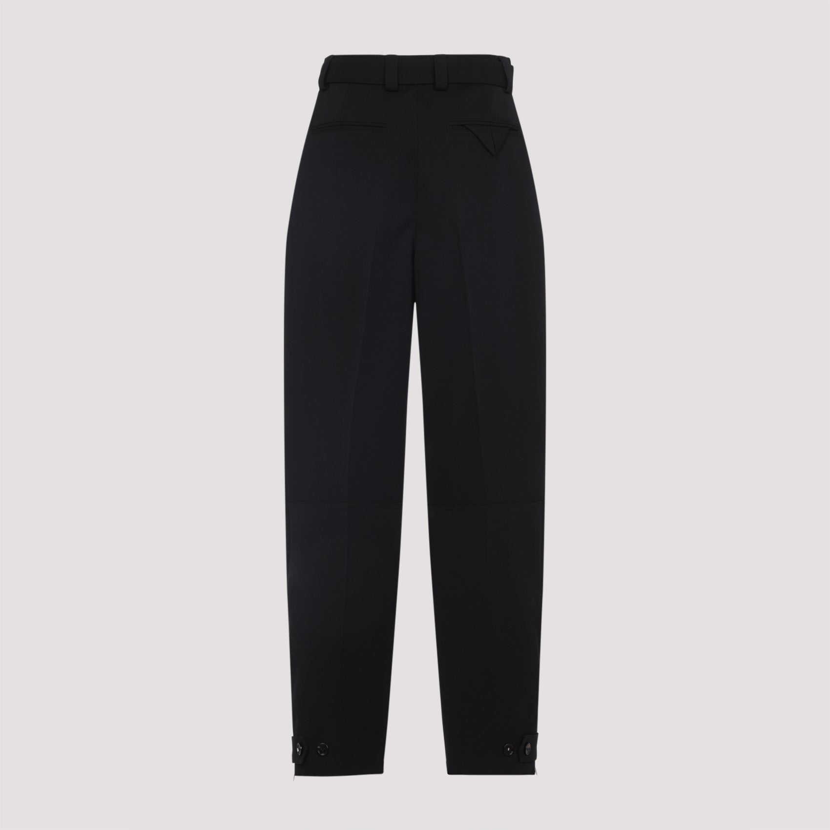 Bottega Veneta Wool Belted Trousers Women DestGlow