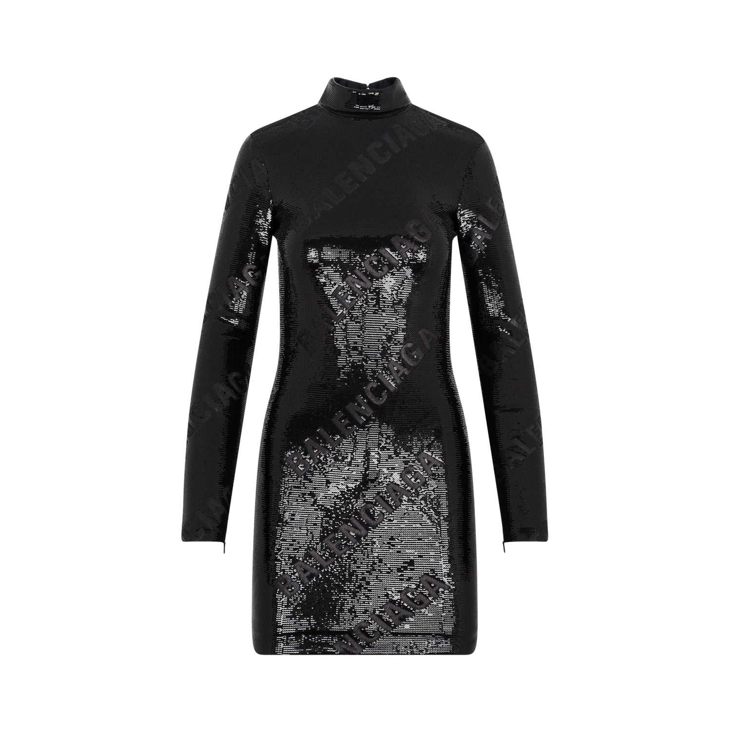Balenciaga Turtleneck Dress Women DestGlow