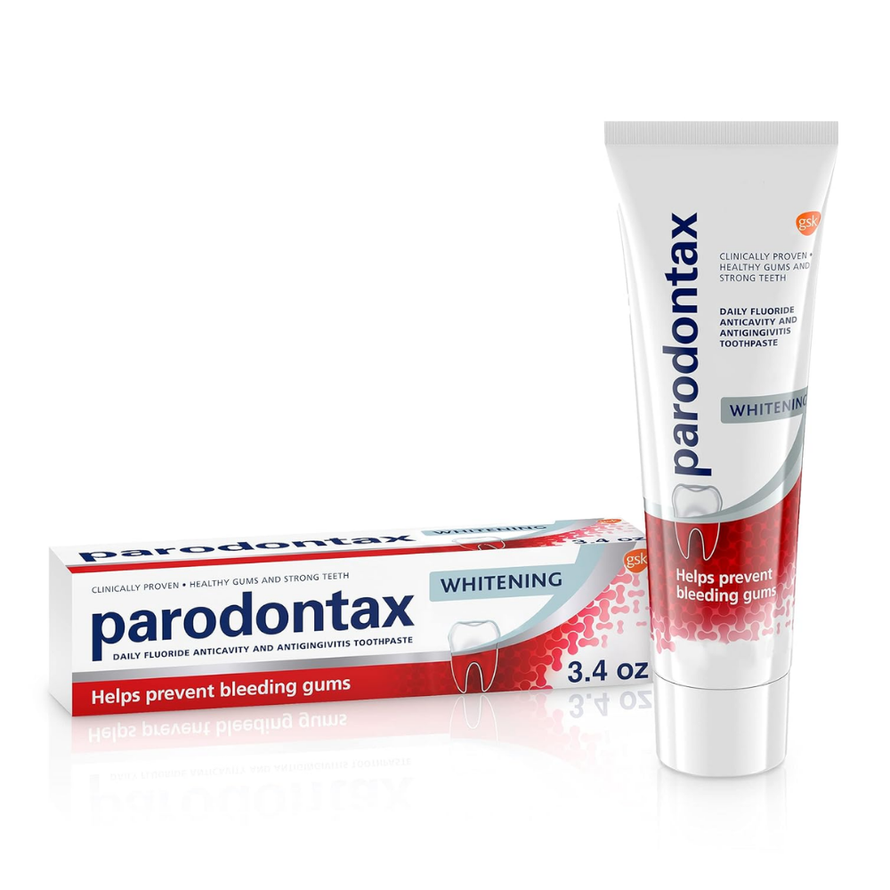 Parodontax Whitening for Bleeding Gums Toothpaste (3.4oz) DestGlow