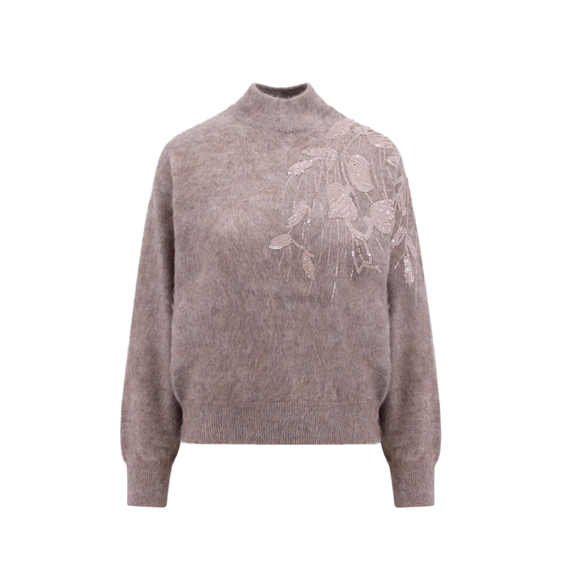 Brunello Cucinelli T-Neck Knit Women DestGlow