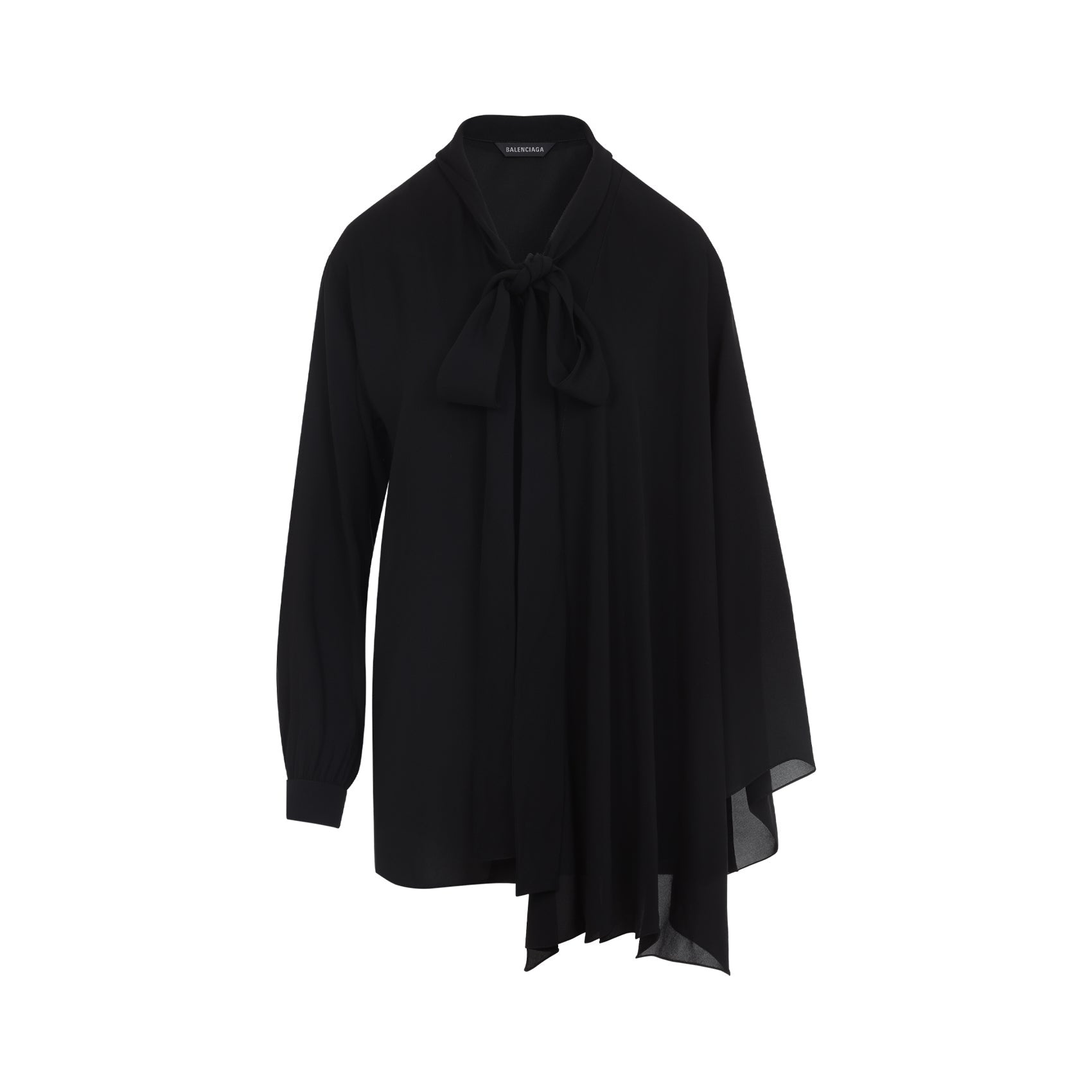 Balenciaga Scarf Blouse Women by Luosophy