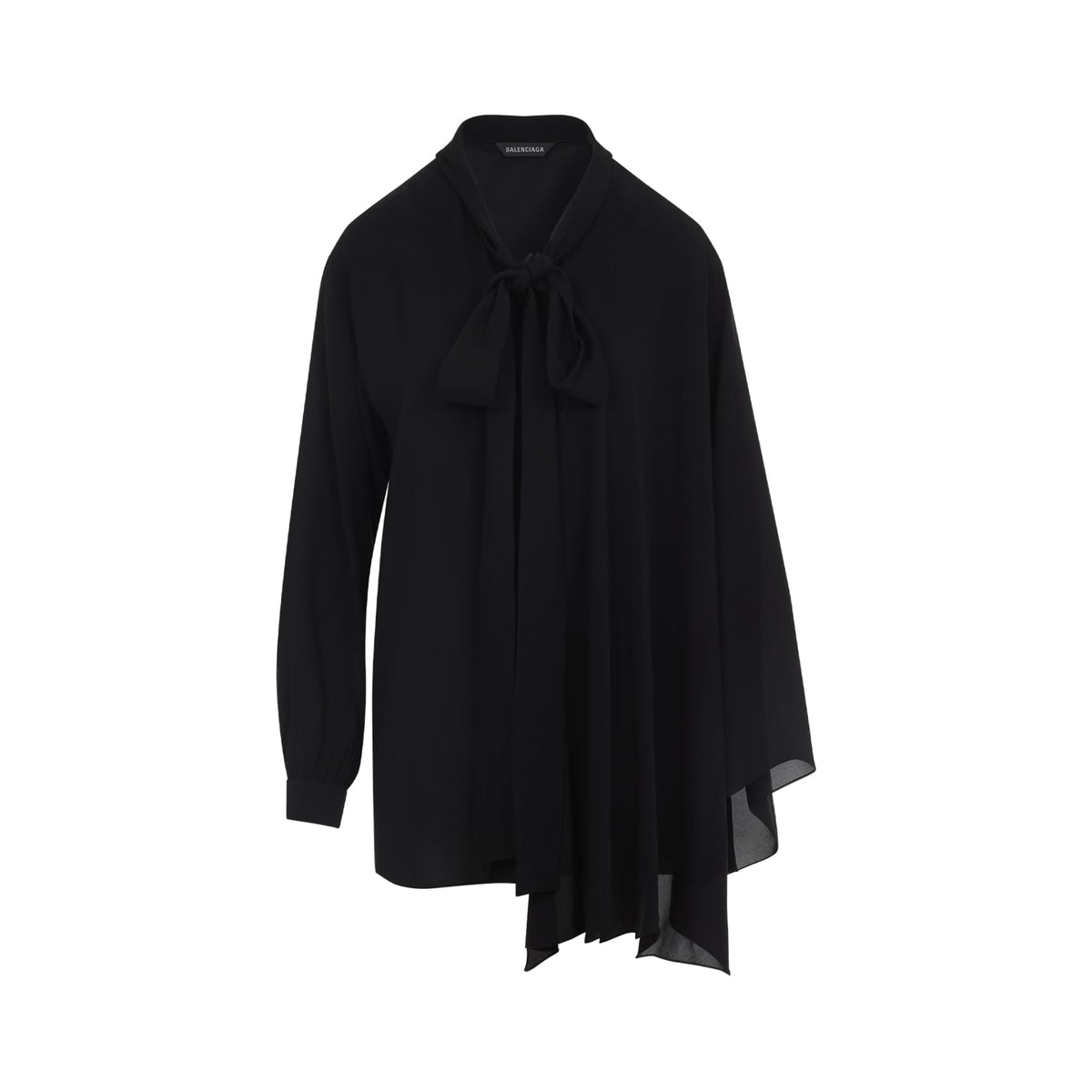 Balenciaga Scarf Blouse Women DestGlow