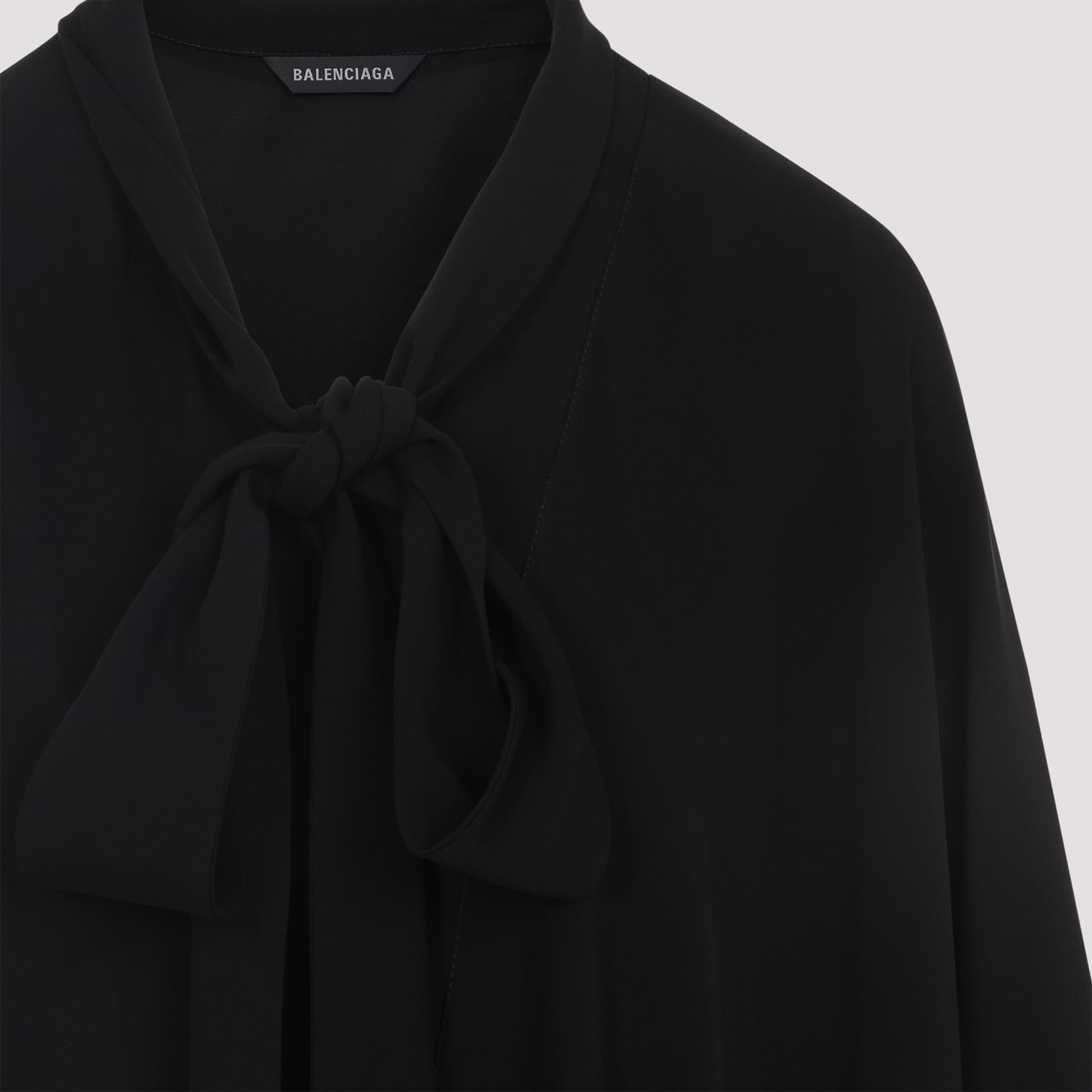 Balenciaga Scarf Blouse Women DestGlow