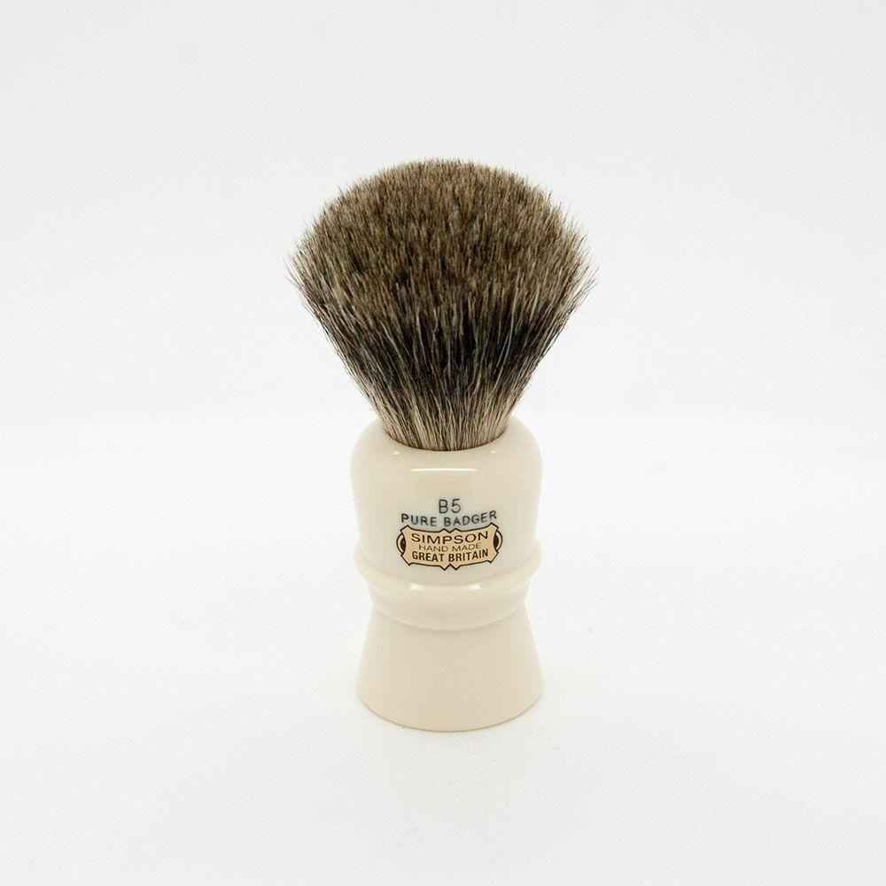 Simpsons Beaufort B5 Pure Badger Shaving Brush by Pasteur Pharmacy