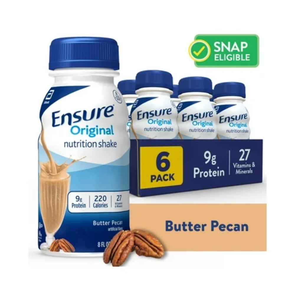 Ensure Original Nutrition Shake Better Pecan (8oz 6pk) DestGlow