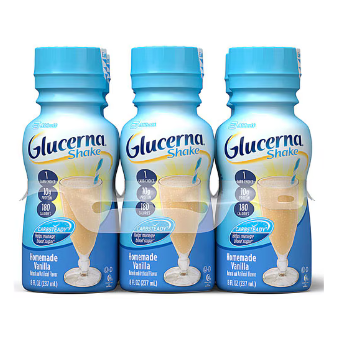 GLUCERNA Vanilla 6 Pack DestGlow