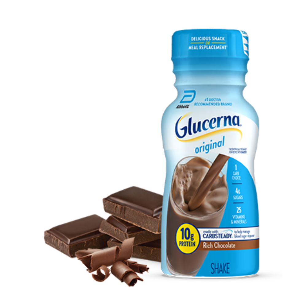 Glucerna Rich Chocolate Shake (6 ct) DestGlow