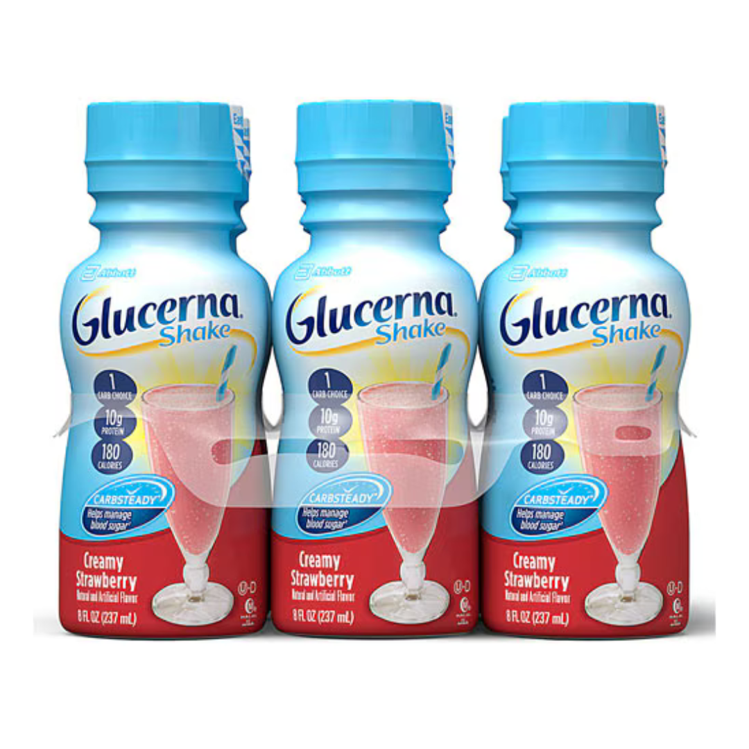 GLUCERNA Strawberry 6 Pack DestGlow