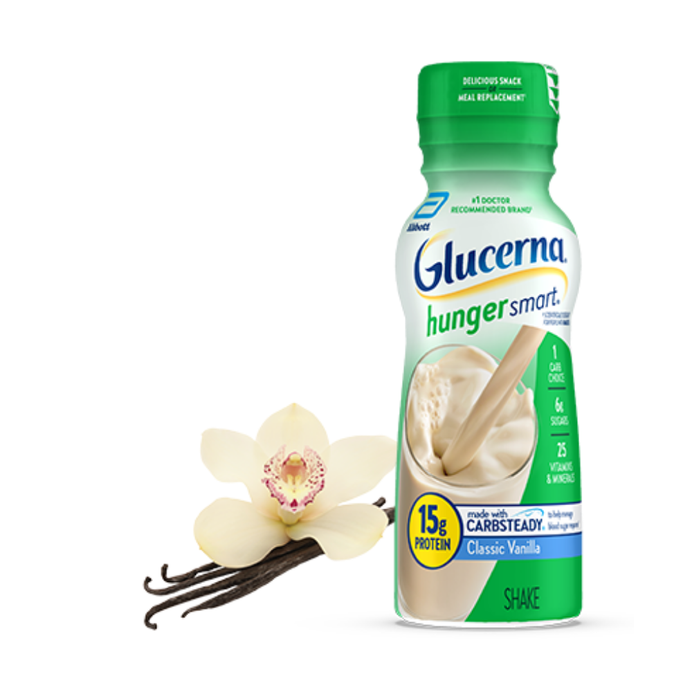 Glucerna Hunger Smart Shake Vanilla (6 ct) DestGlow
