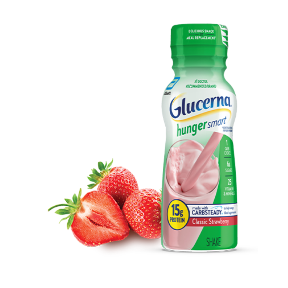 Glucerna Hunger Smart Shake Strawberry (6 ct) DestGlow