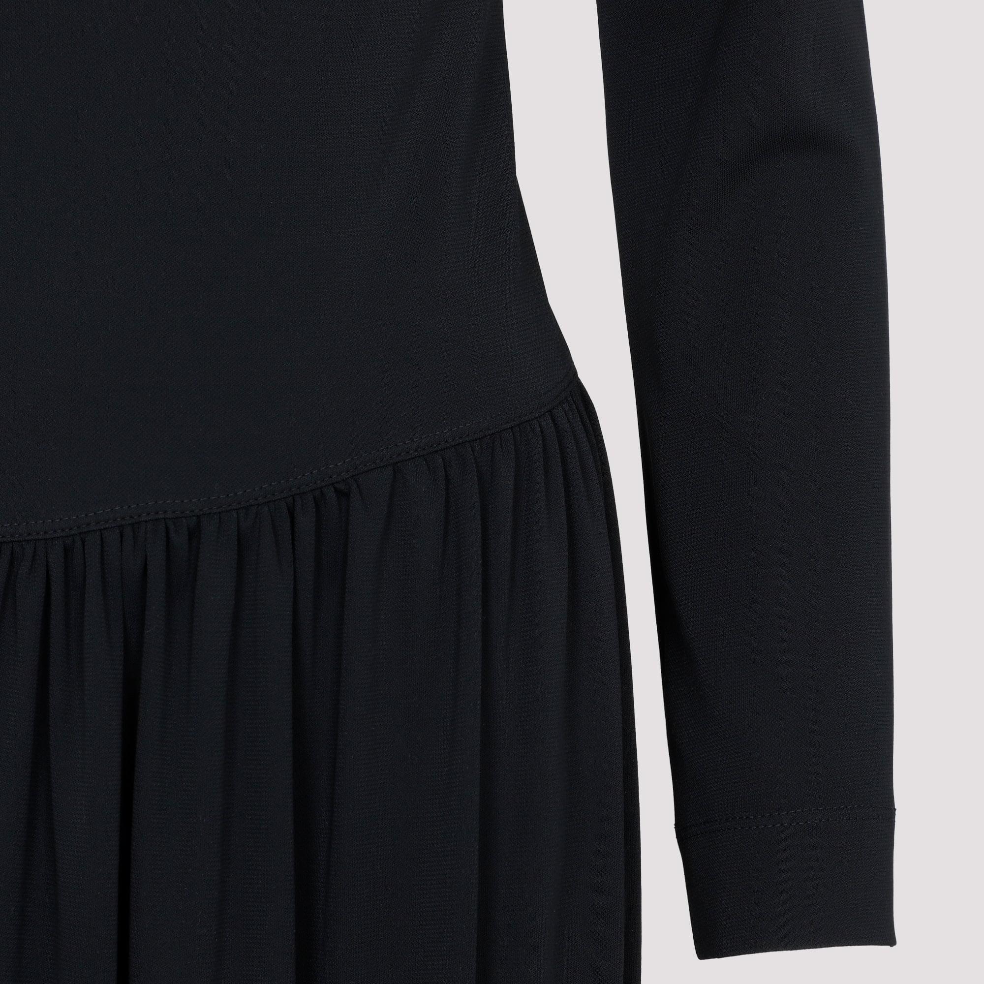 Lanvin Ls Drape Midi Dress Women DestGlow