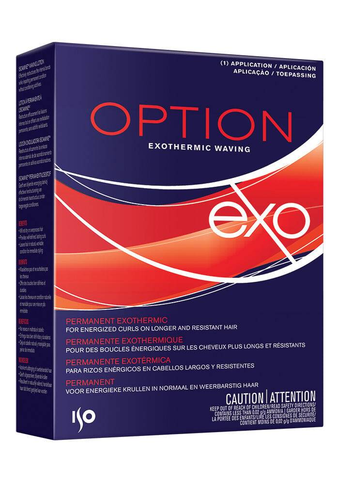 ISO Option EXO Exothermic Perm for Long & Resistant Hair