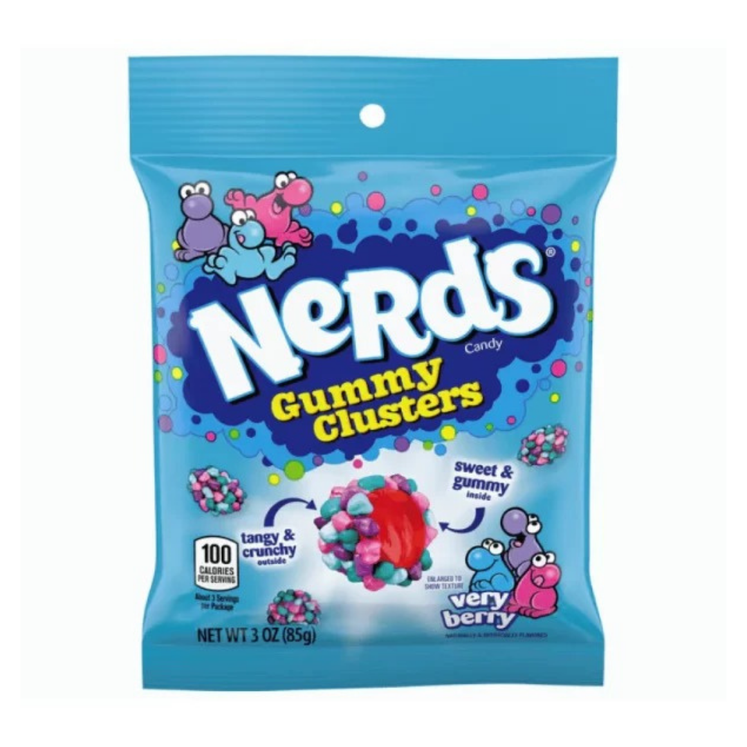 Nerds Gummy Clusters Very Berry Share Pack (5oz) DestGlow