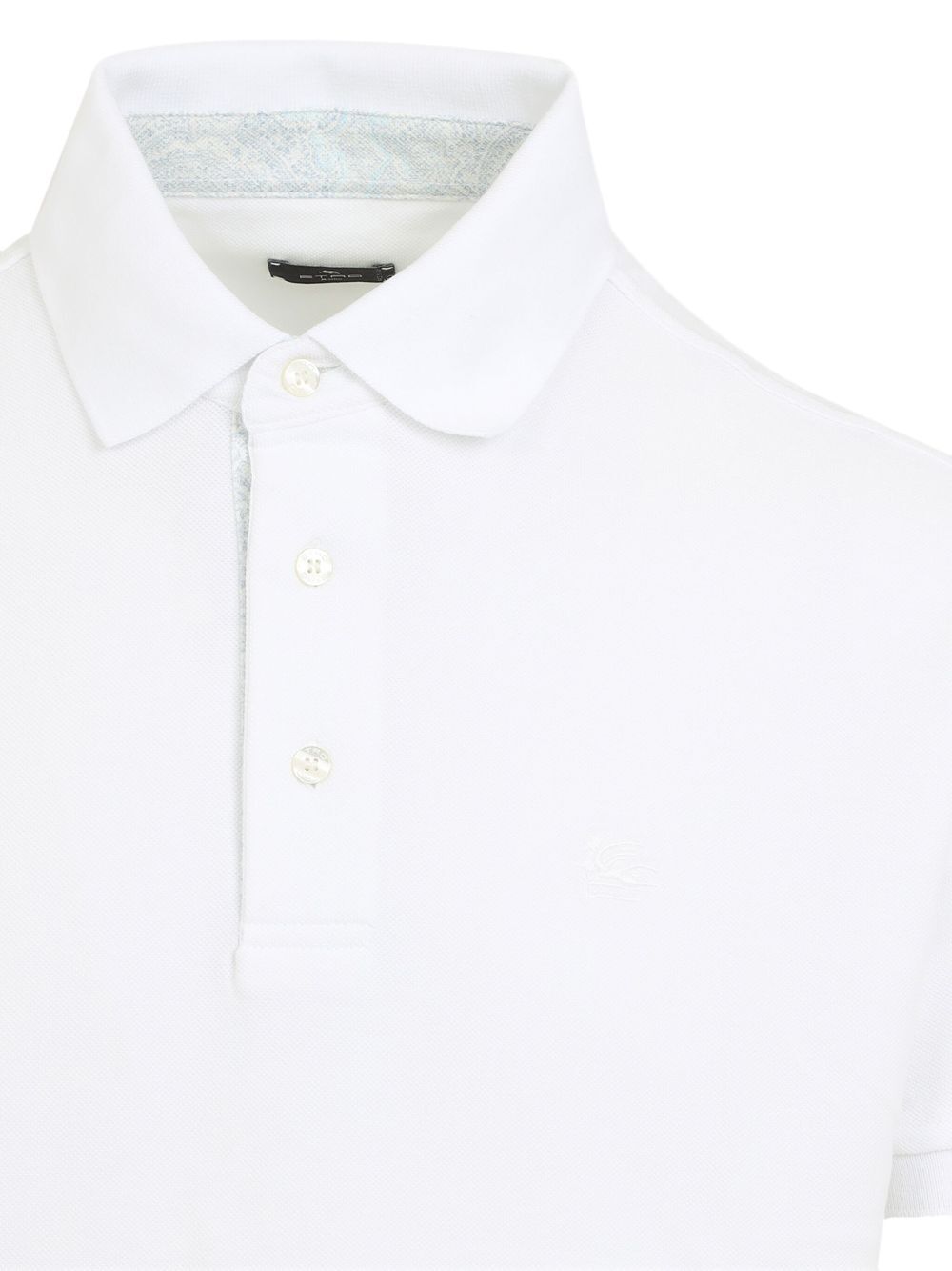Etro Men Cotton Piqué Polo Shirt by Luosophy