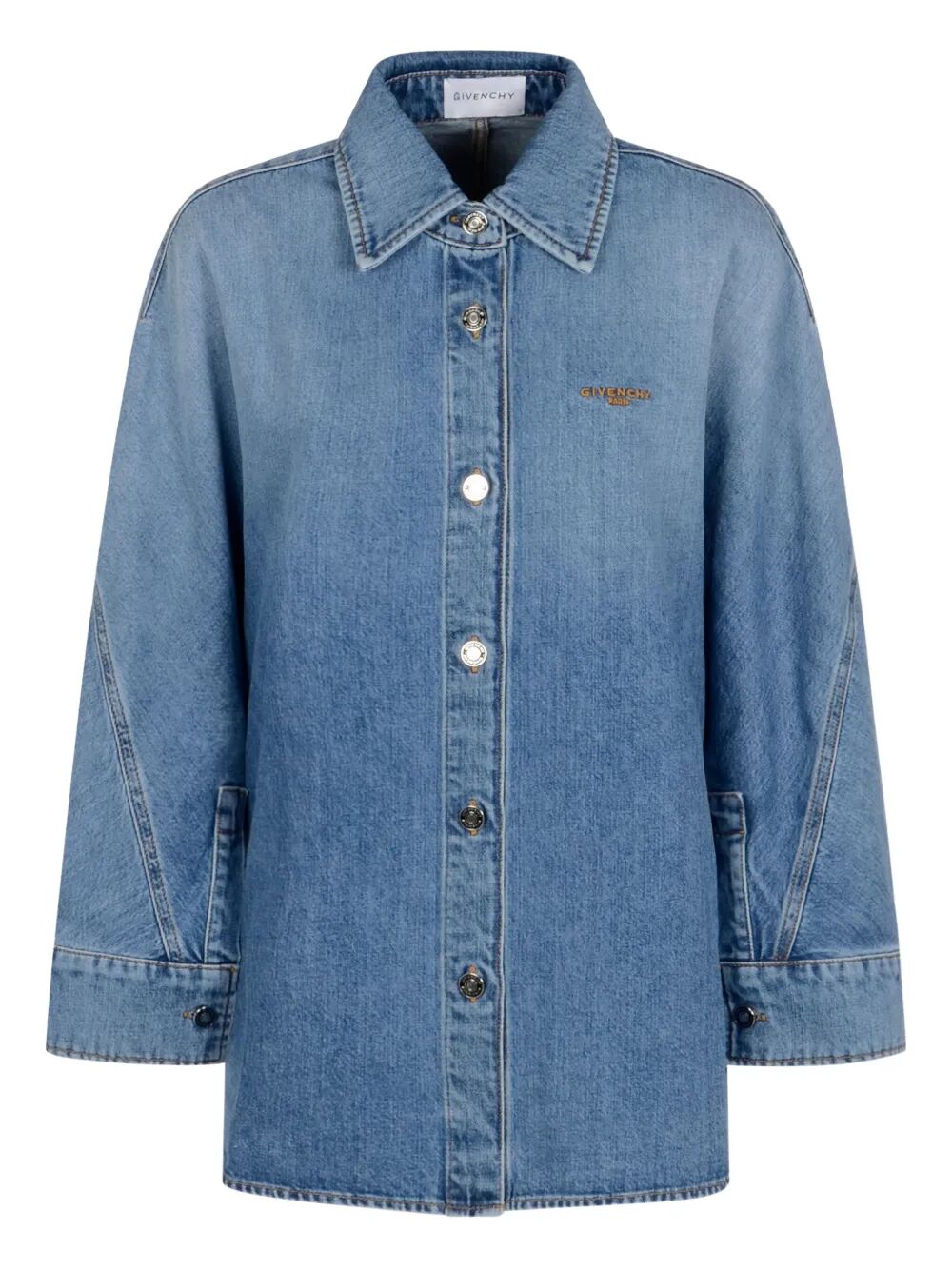 Givenchy Women Cocoon Denim Shirt by Luosophy