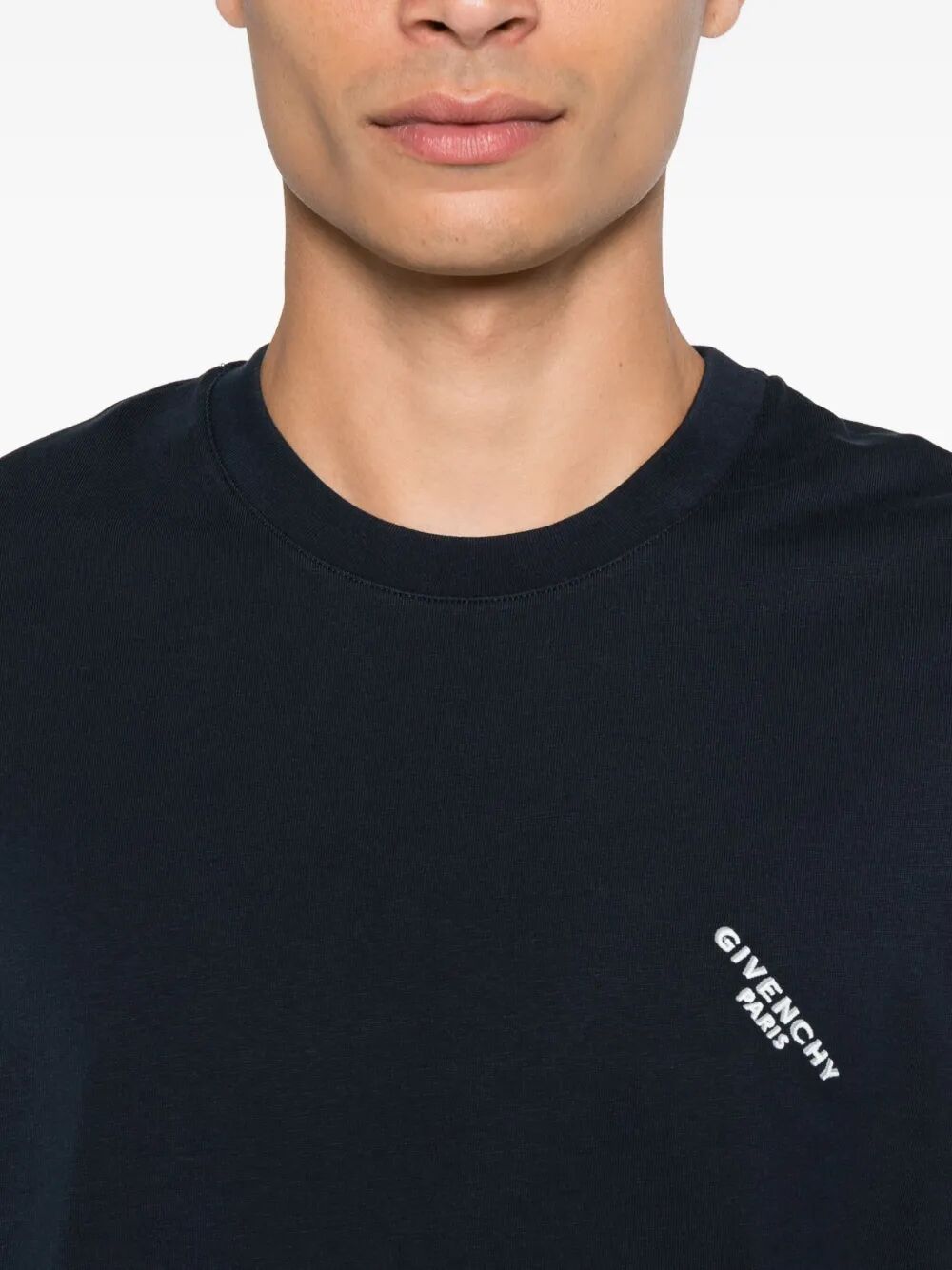 Givenchy Men Logo Print Regular Fit Cotton T-Shirt by Luosophy