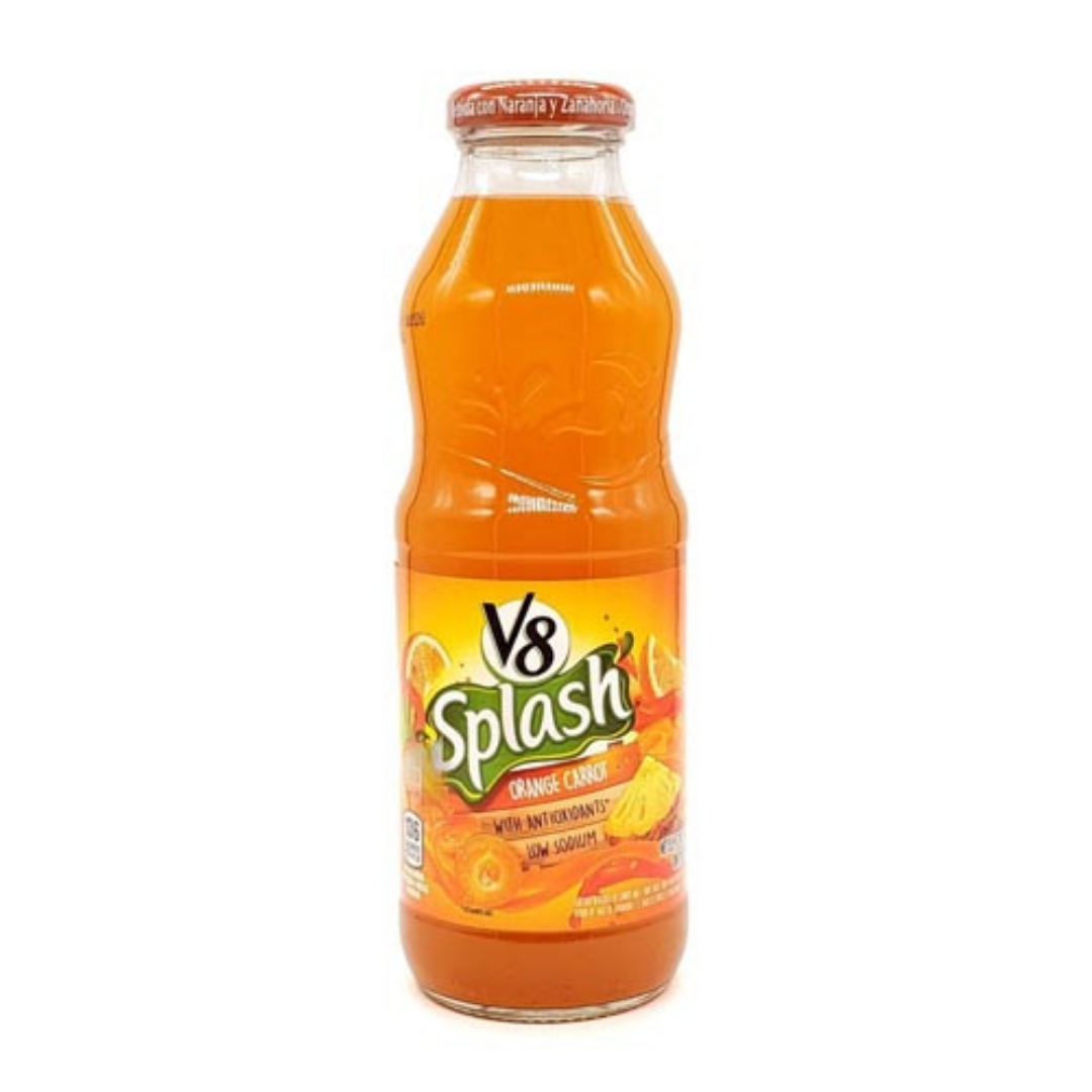 V8 Splash Orange Carrot Juice Beverage (16oz) DestGlow