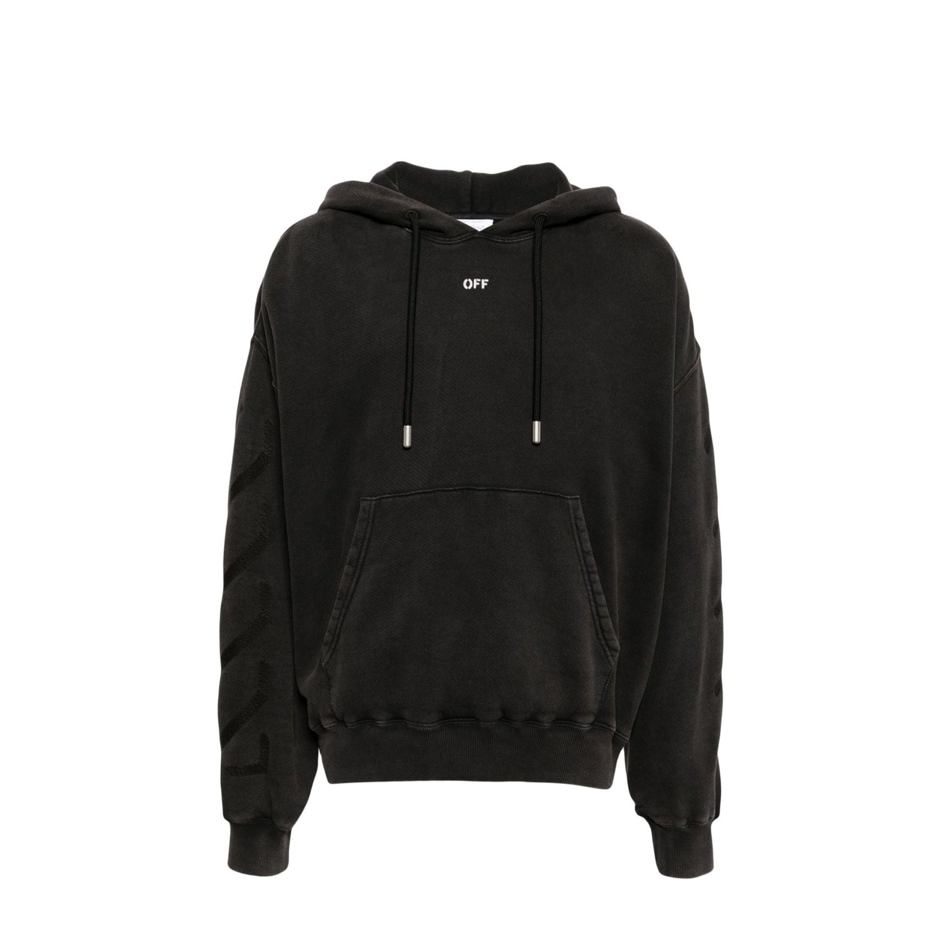 Off-White St. Matthew Over Cotton Hoodie Sweatshirt Men by Luosophy