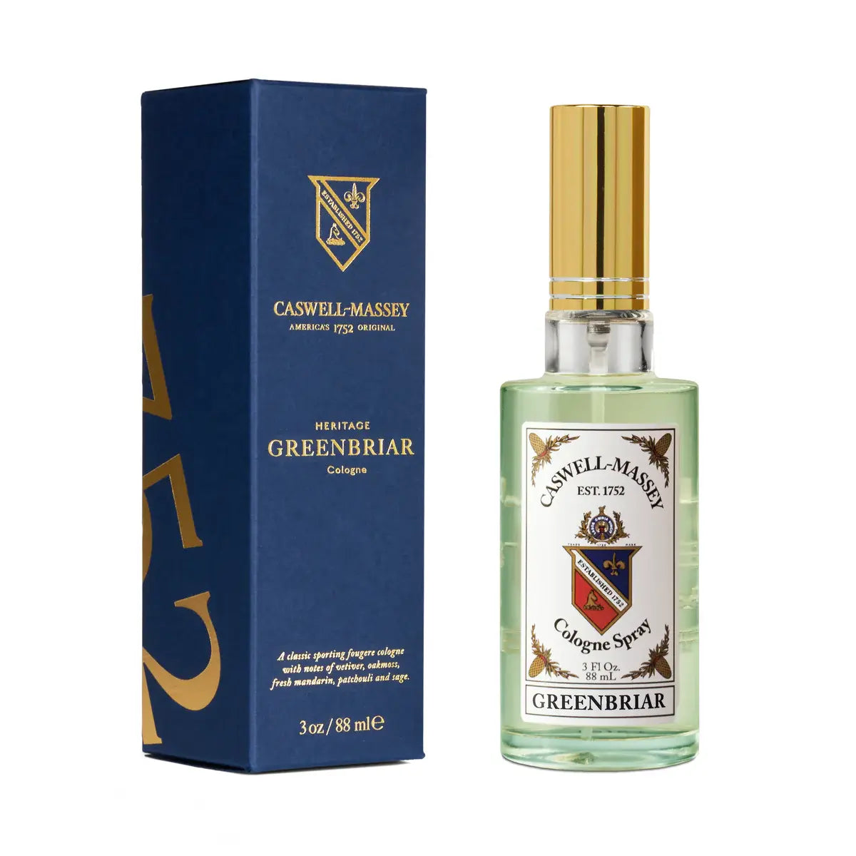 Caswell-Massey Cologne Spray 3 oz Collection by Pasteur Pharmacy