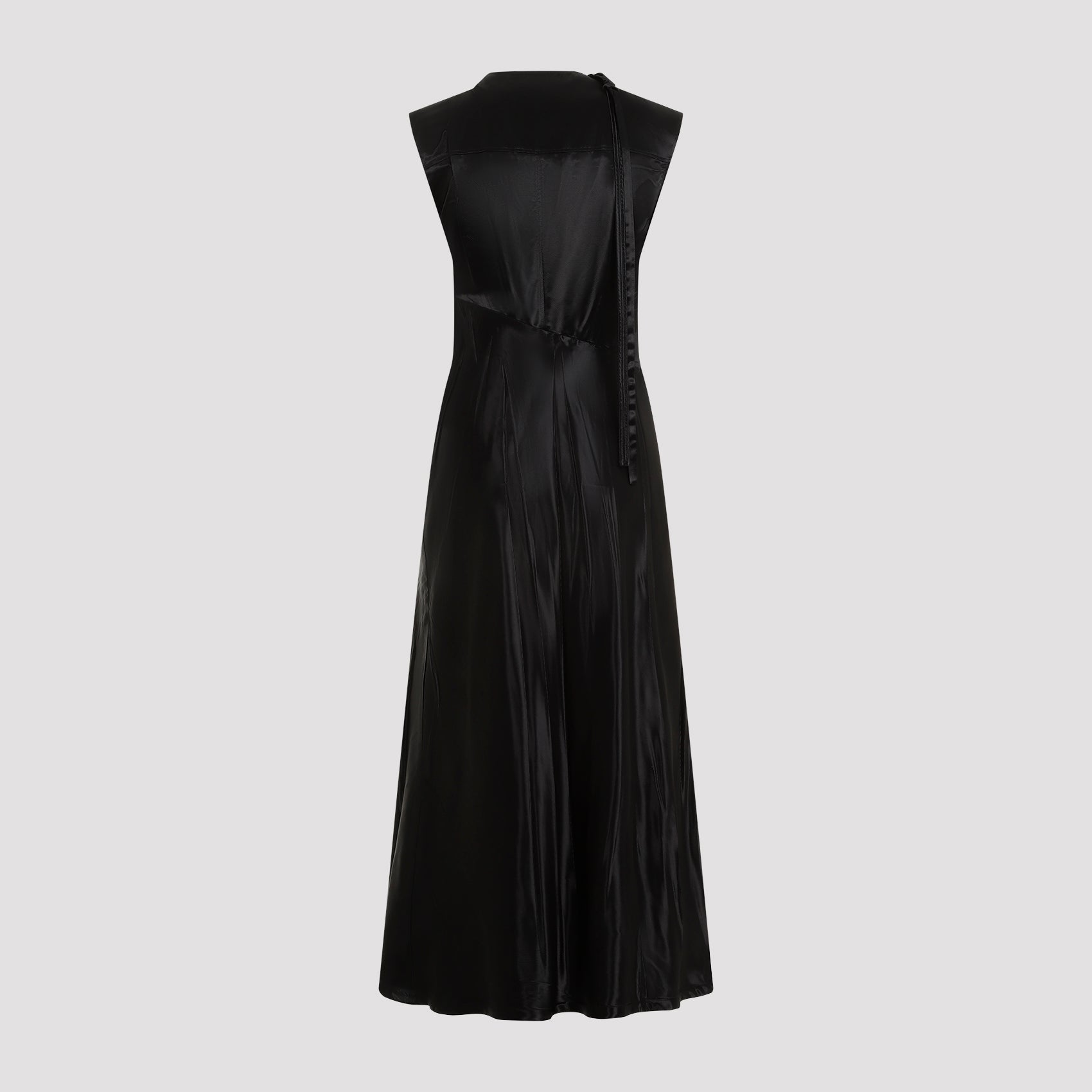 Jil Sander Cupro Long Dress Women DestGlow