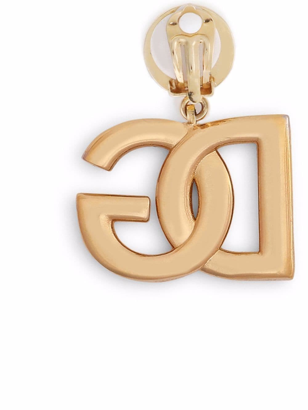 Dolce & Gabbana Women Clip Earrings With Dg Logo by Luosophy