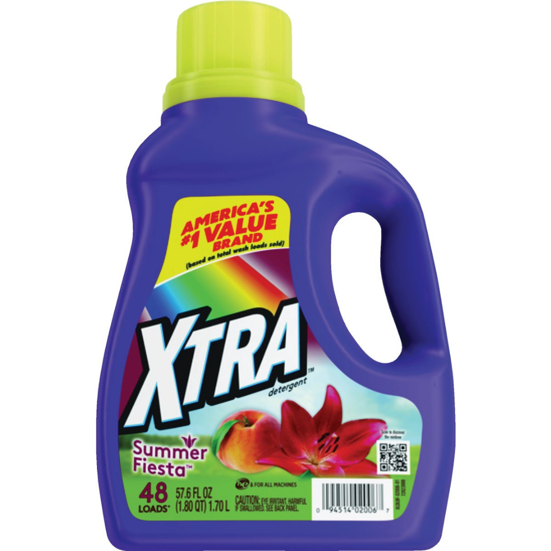 XTRA Summer Fiesta Liquid Laundry Detergent (57.6oz) DestGlow
