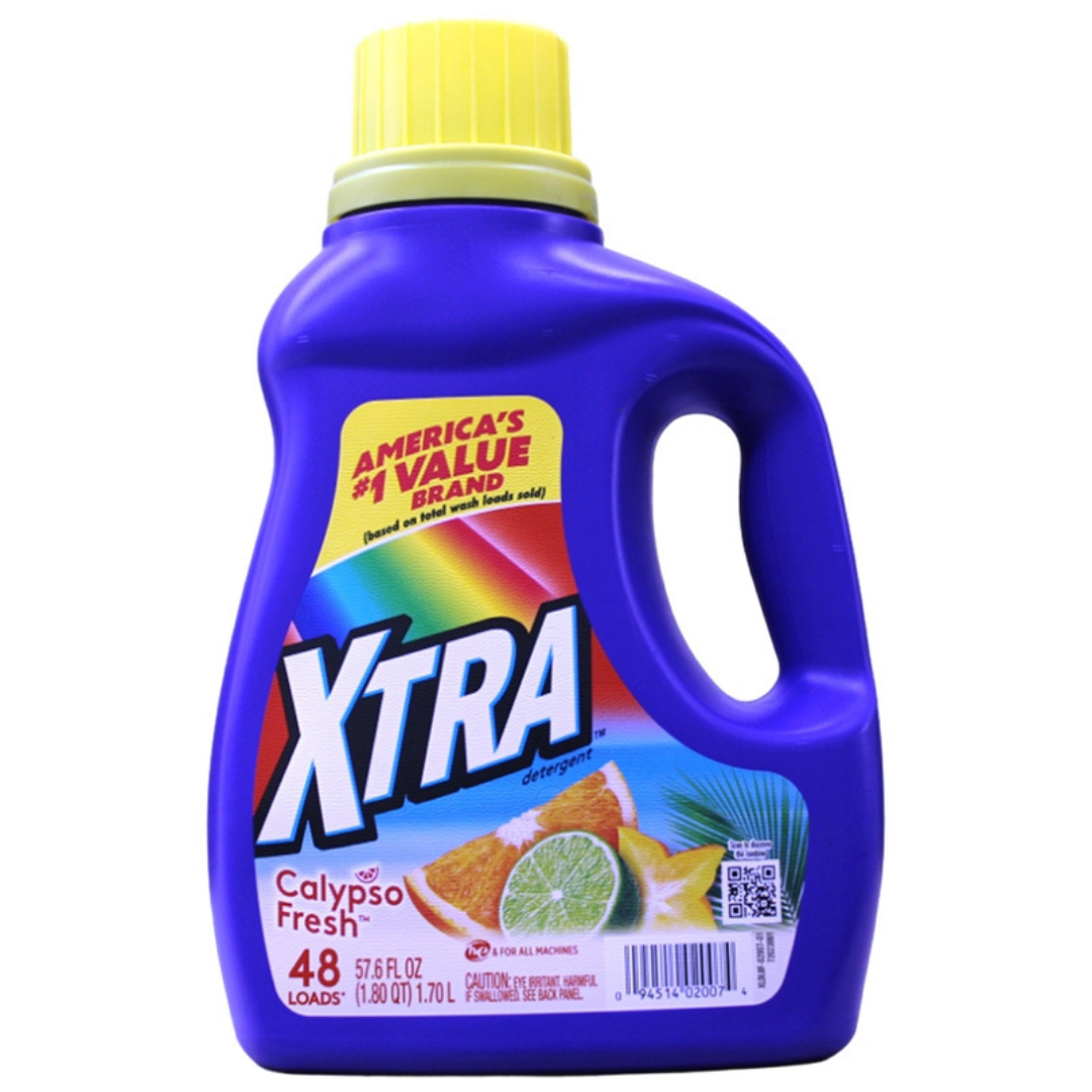 XTRA Calypso Fresh Liquid Laundry Detergent (57.6oz) DestGlow