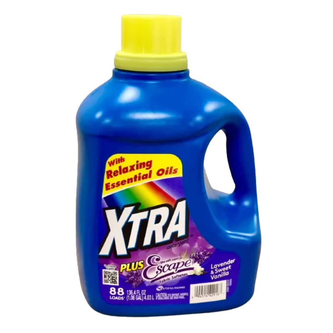 XTRA Plus Escape Soft Scent Laundry Detergent (136.4oz) DestGlow