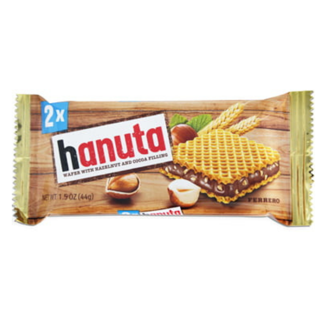 Hanuta Hazelnut Chocolate Wafer 2-Pack DestGlow