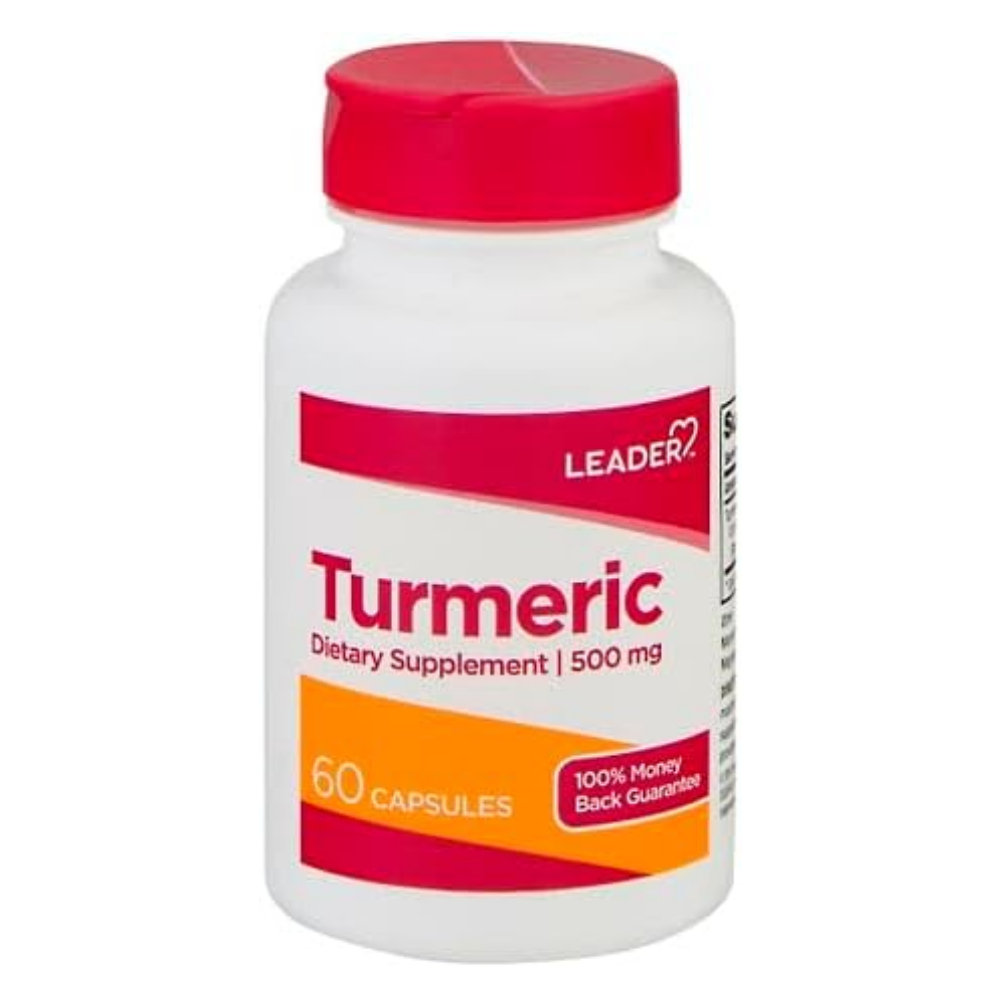 Leader Turmeric Supplement (500mg 60ct) by Farmacias Savia