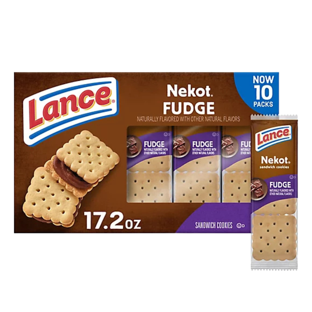 Lance Nekot Fudge Creme Sandwich Cookies (1.72oz) DestGlow