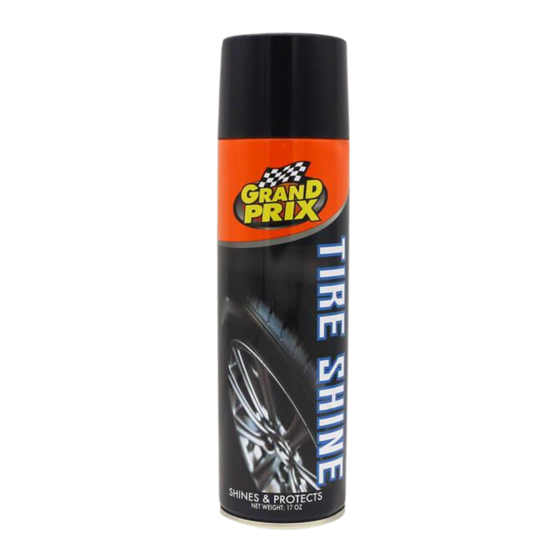 Grand Prix Tire Shine High Gloss Protectant Spray (17oz) DestGlow