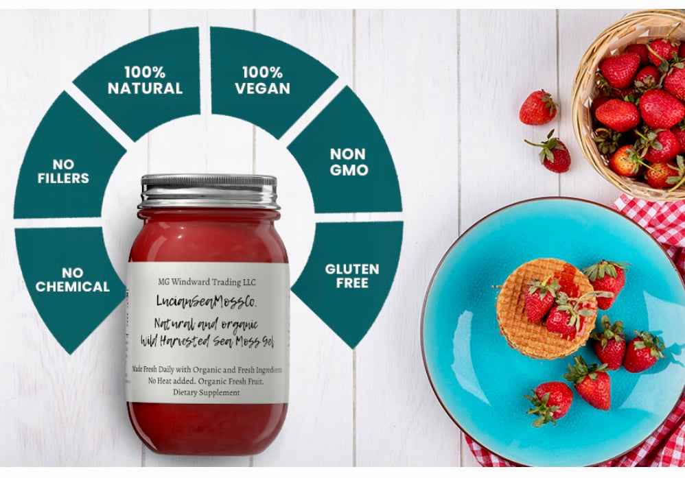 Soursop Infused Organic Sea Moss Gel