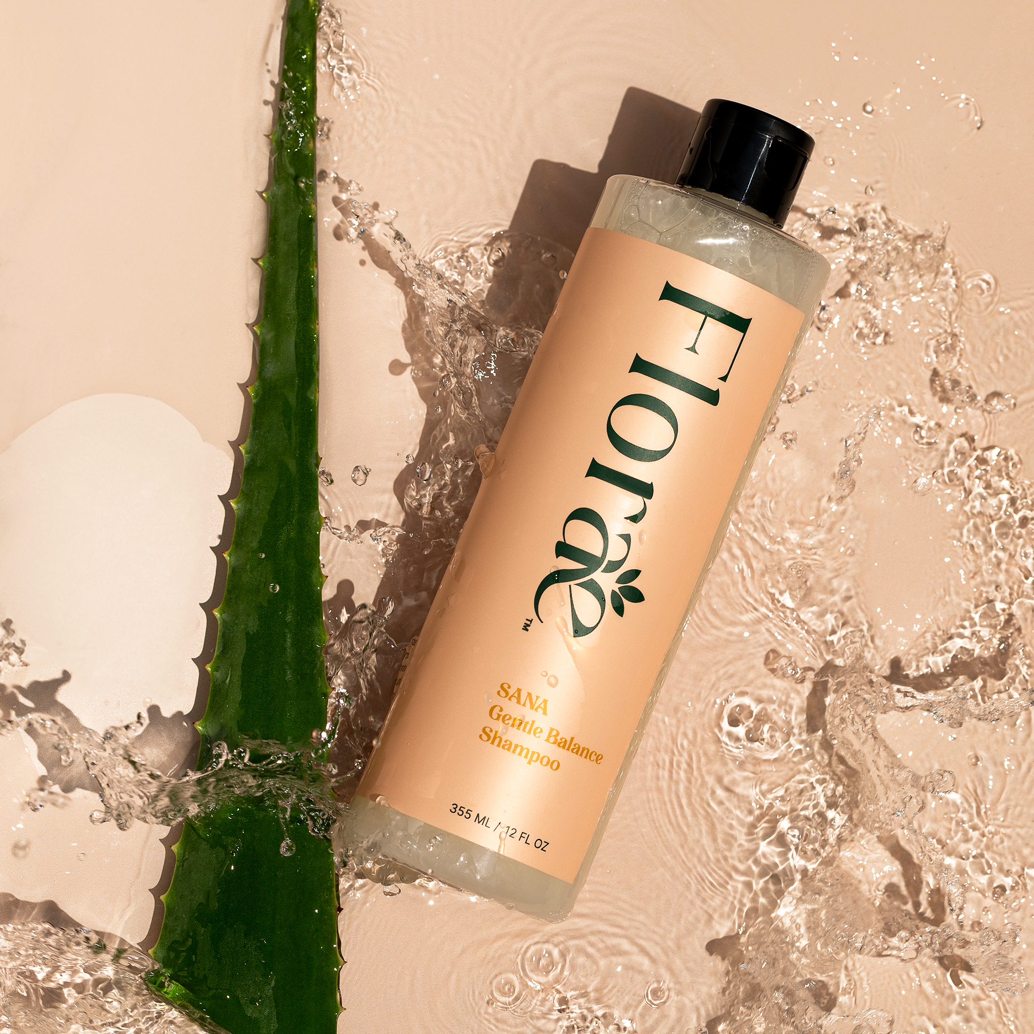 SANA Gentle Balance Shampoo - Infused w/ Hydrolyzed Collagen by Floraebeauty