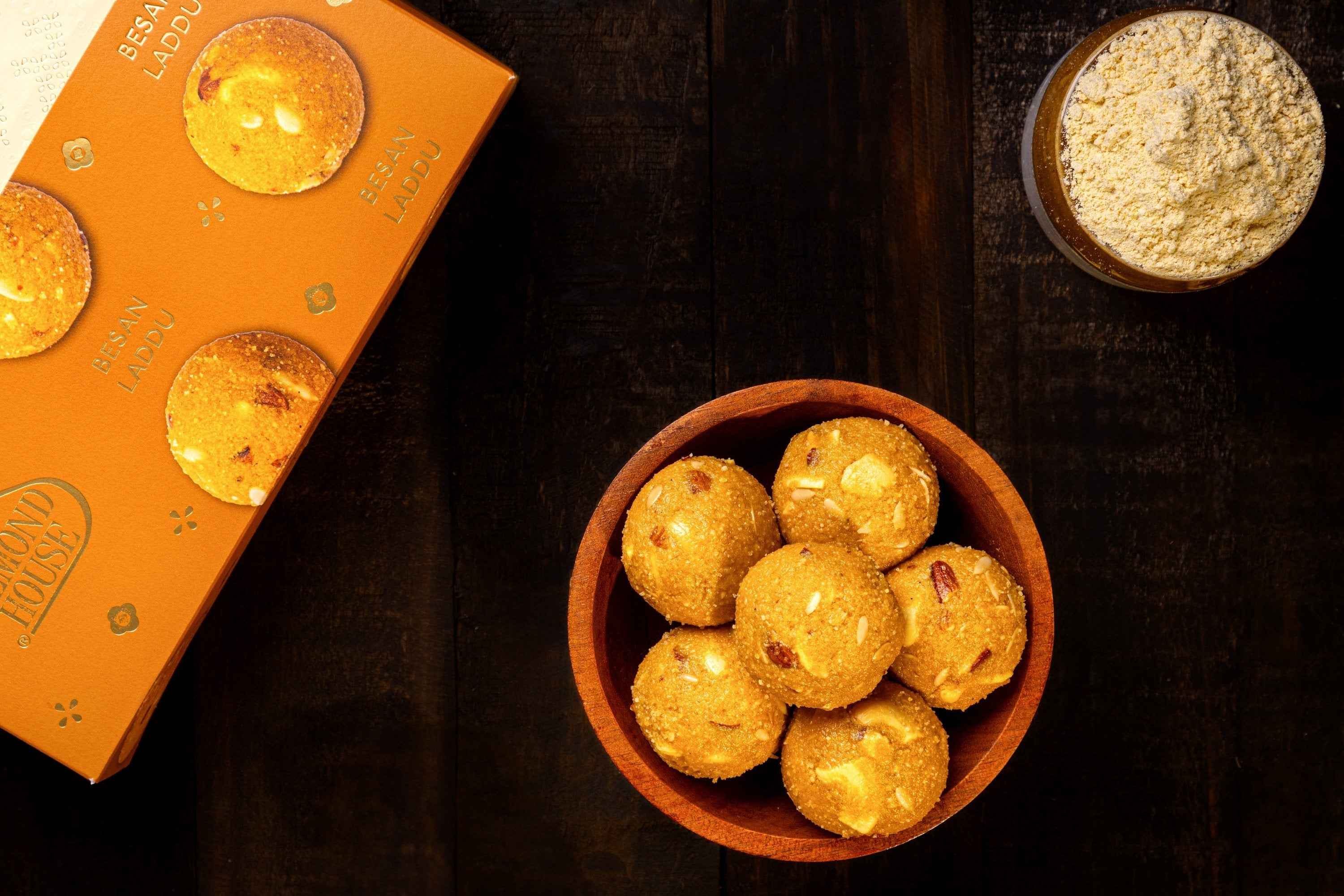 Almond House Besan Laddu (MAP)