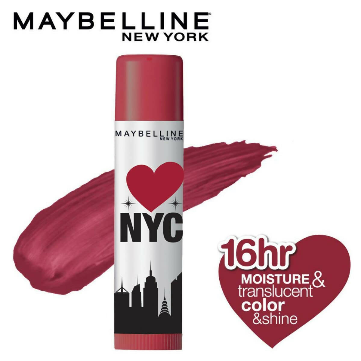 Maybelline New York Baby NYC Lip Balm - Highline Wine by Dista