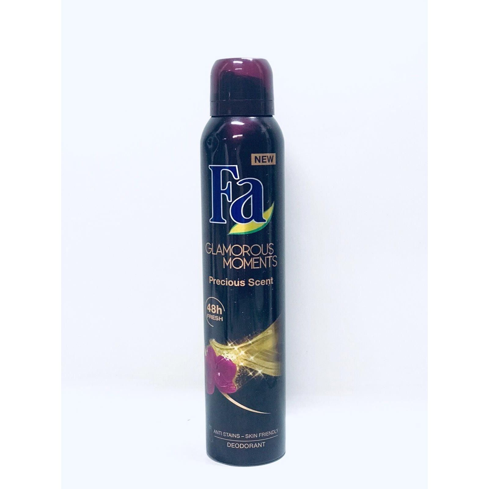 Fa Deodorant Spray Glamorous Moments 6.7oz/150ml by Pasteur Pharmacy