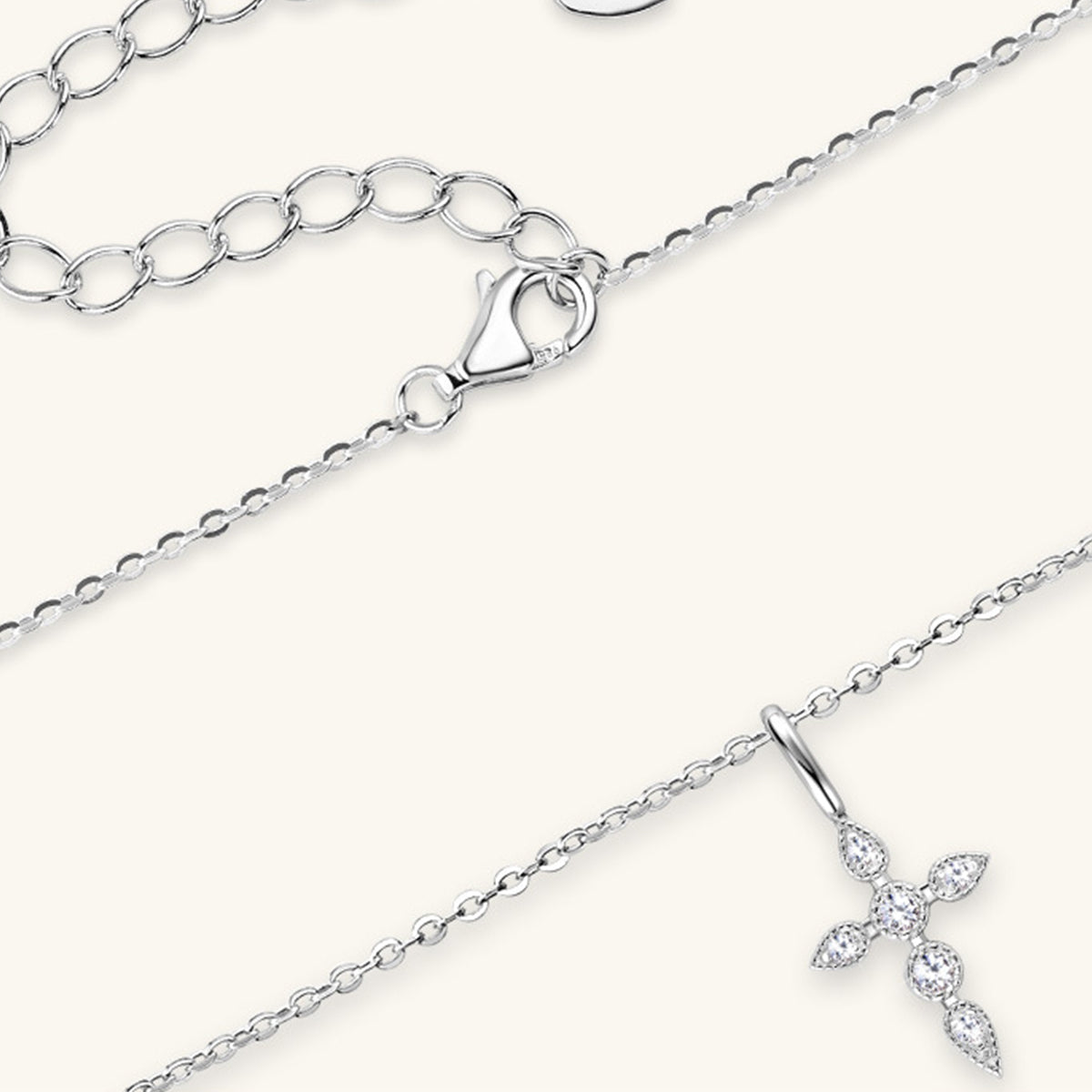 Sparkala™ Cross Pendant Necklace (18k Gold over Fine Sterling Silver) by Sparkala