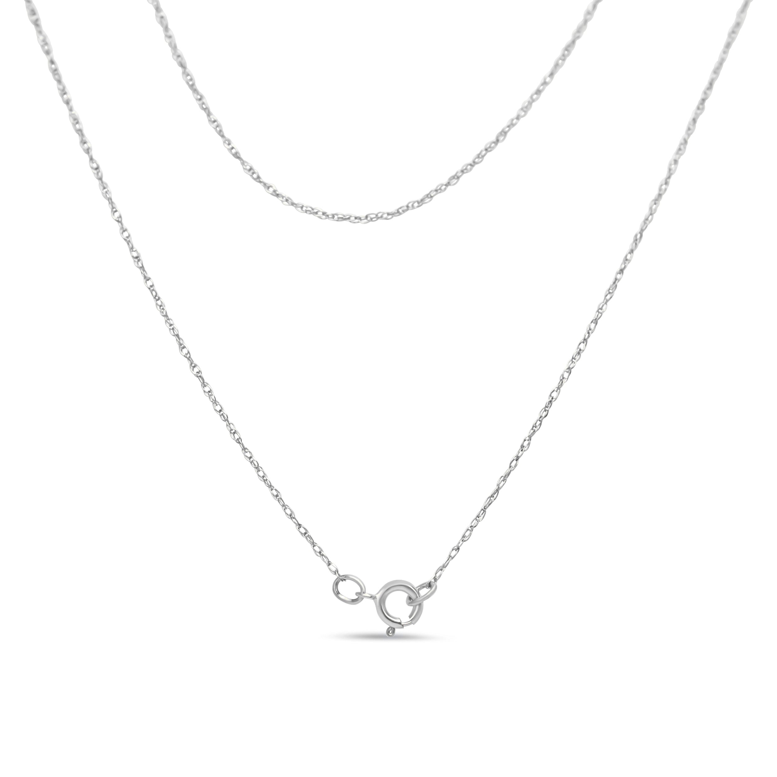 .925 Sterling Silver Purple Amethyst and Diamond Accent Art Deco Style 18" Pendant Necklace (I-J Color, I1-I2 Clarity) DestGlow