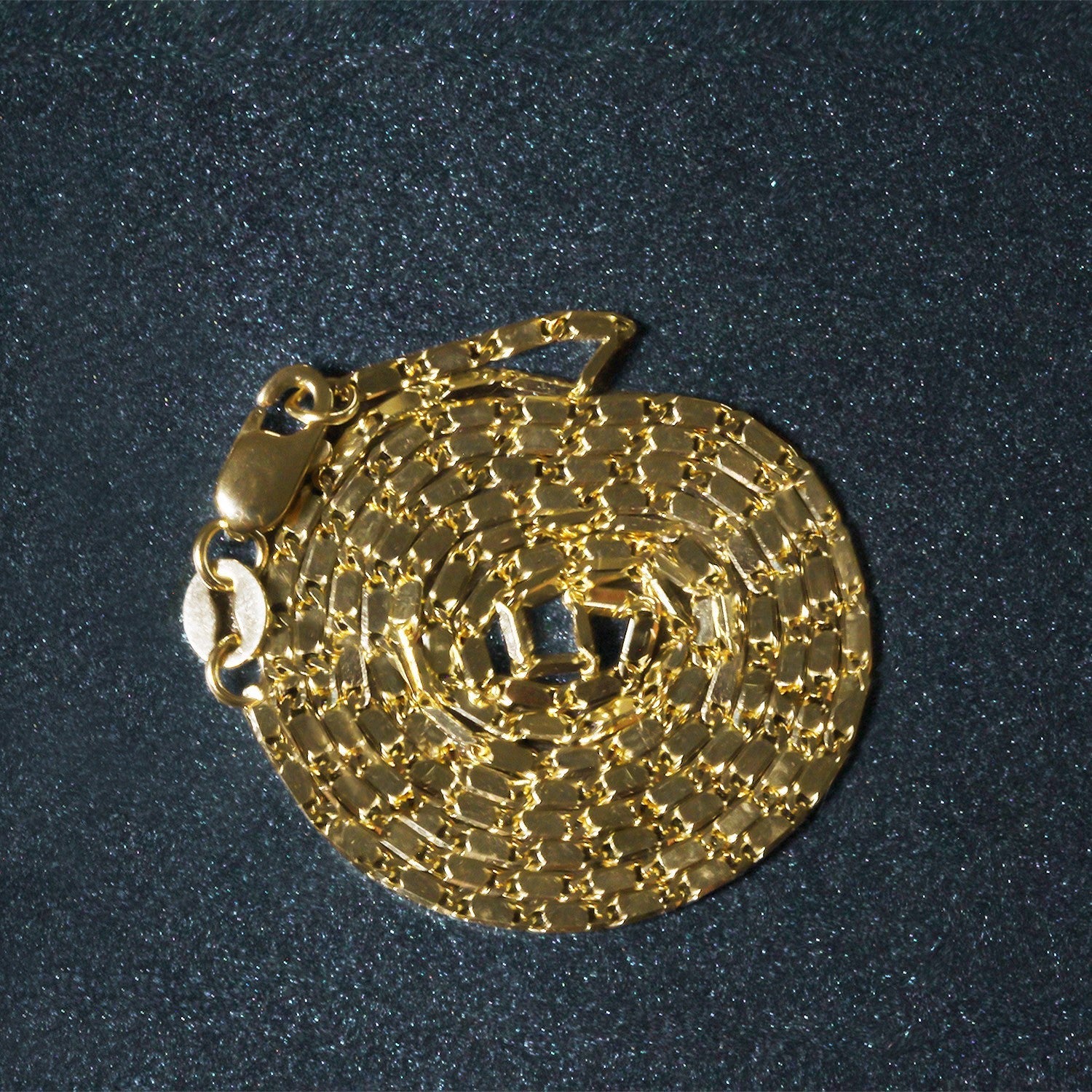 14k Yellow Gold Lumina Pendant Chain 1.0mm by Bids.com