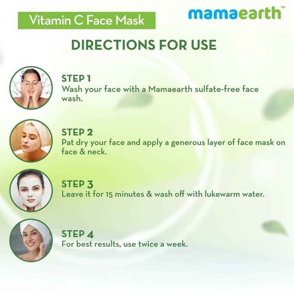 Mamaearth Vitamin C Face Mask For Skin Illumination