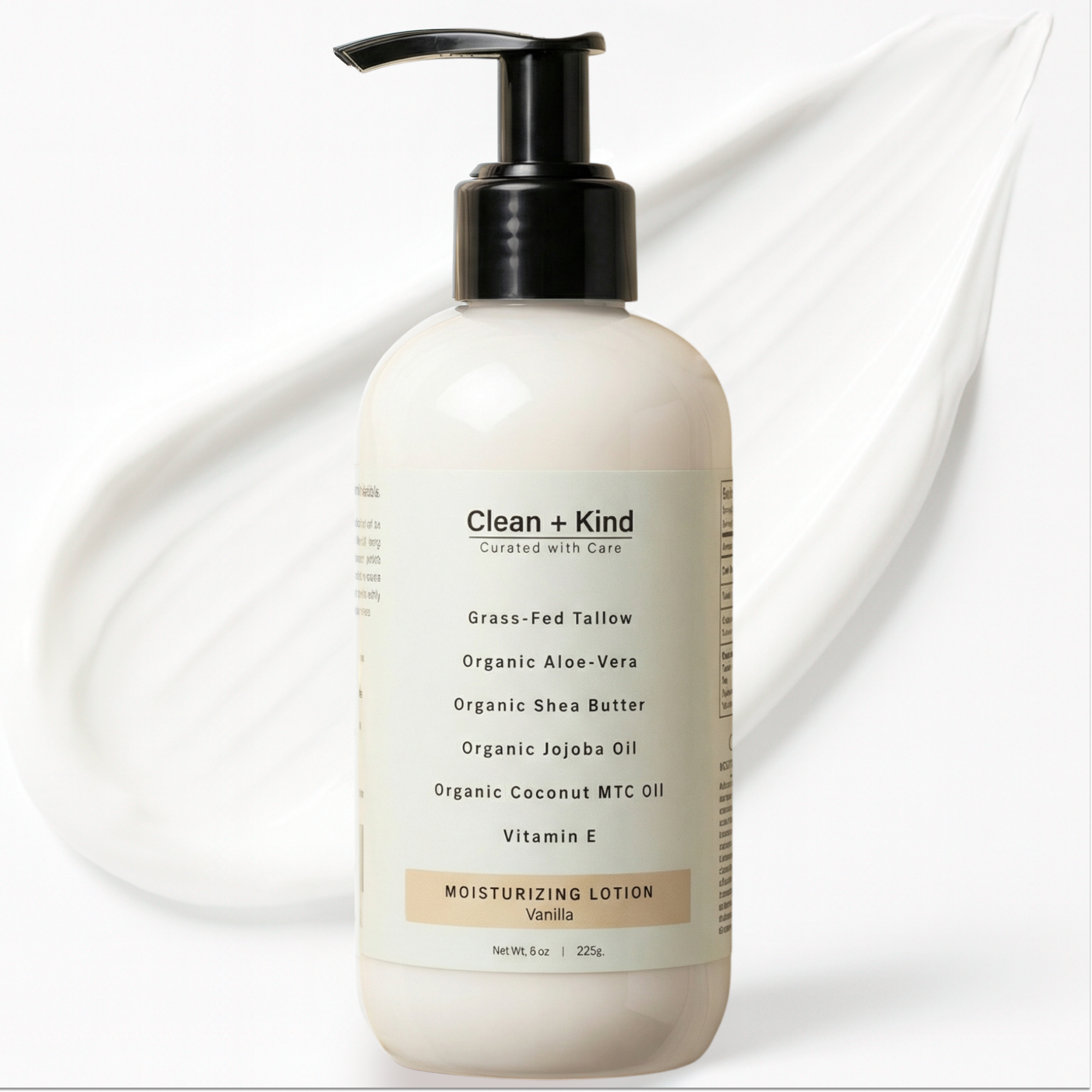 Tallow Lotion by Clean + Kind
