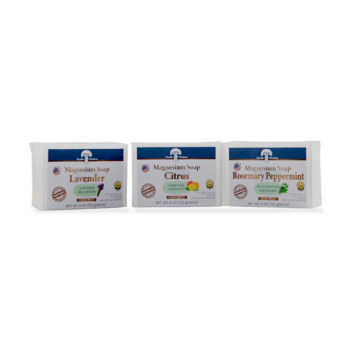 Magnesium Bar Soap 2-Pack - Natural Cleansing & Skin Nourishment