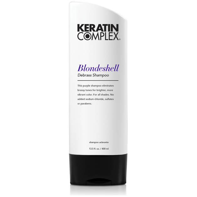Keratin Complex Blondeshell Shampoo, Keratin-Enriched 400ml/13.5oz - DestGlow
