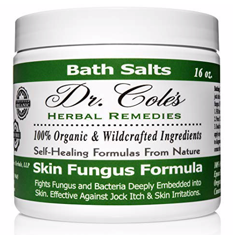 11 - Dr. Cole’s Organic Anti-fungal Skin Soaking Salts by COLEHERBALS LLC